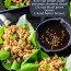 Chicken Lettuce Wrap