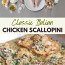 Chicken Scaloppine