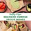 Edamame Hummus Wrap