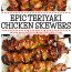 Grilled Chicken Skewers*