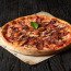 Pizza With Salami And Mushrooms