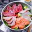 Salmon Sashimi Salad