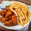 Wings With Fries