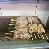 Grill Split Imbiss Kegelbahn